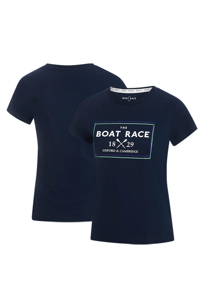 The Boat Race Women’s Logo Lock up Tee