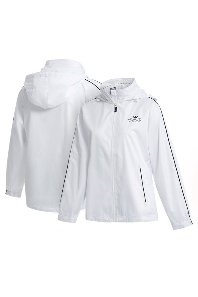 Oxford Women's White Rain Jacket