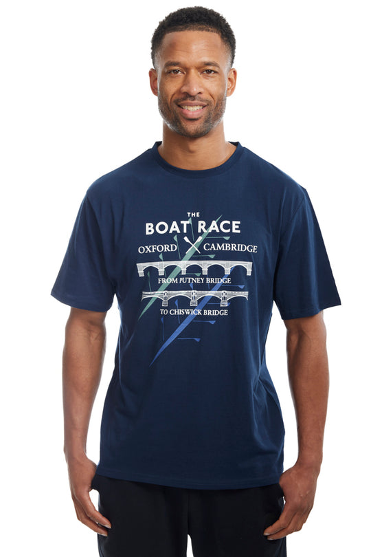 The Boat Race Men’s Bridge Graphic Tee