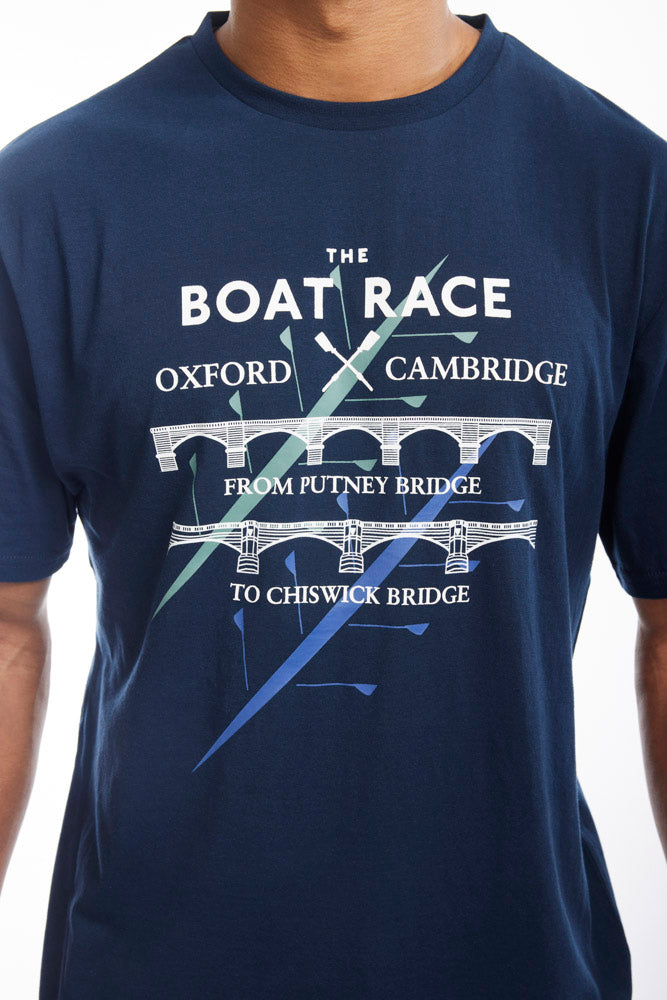 The Boat Race Men’s Bridge Graphic Tee