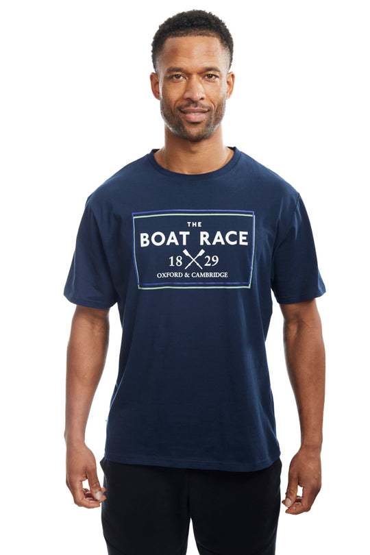 The Boat Race Men’s Logo Lock up Tee