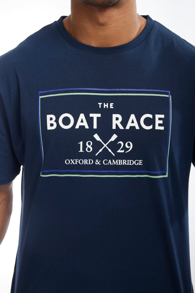 The Boat Race Men’s Logo Lock up Tee