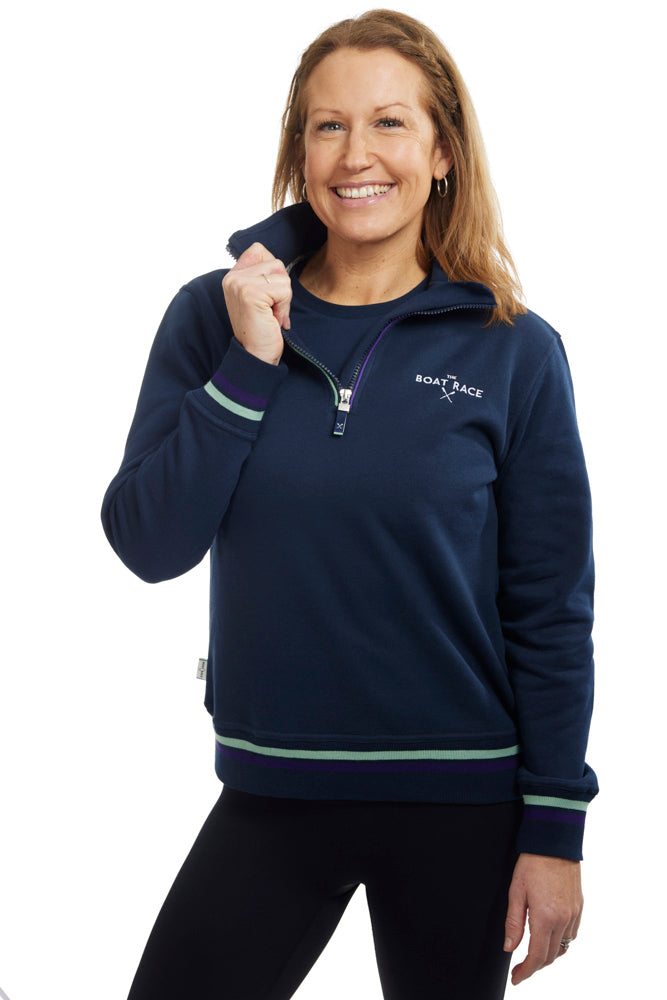 The Boat Race Women’s ¼ Zip Sweat