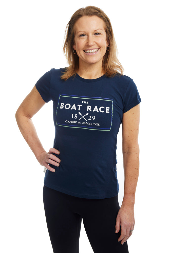 The Boat Race Women’s Logo Lock up Tee